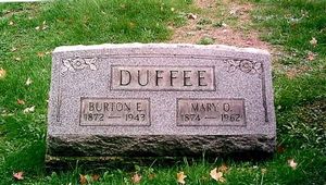 Duffee-Rowe Headstone