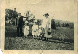 Robert Cobbe, Pearl, Marianne, Mildred and Walter