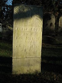 Mahala Tombstone