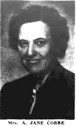 Annette Jane Thompson Cobbe